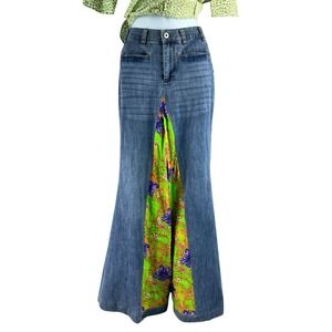 I.AM.GIA Skirt Parisa Hawaiian‎ Green Women's XXS